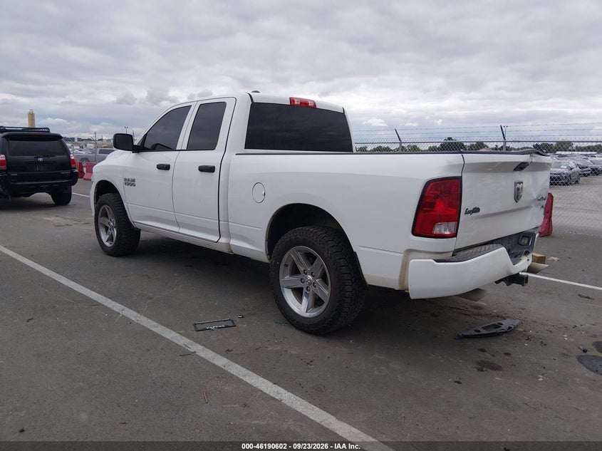 Vin: 1c6rr7ft1js216573, lot: 46690486, ram 1500 express  4x4 6'4 box 20183