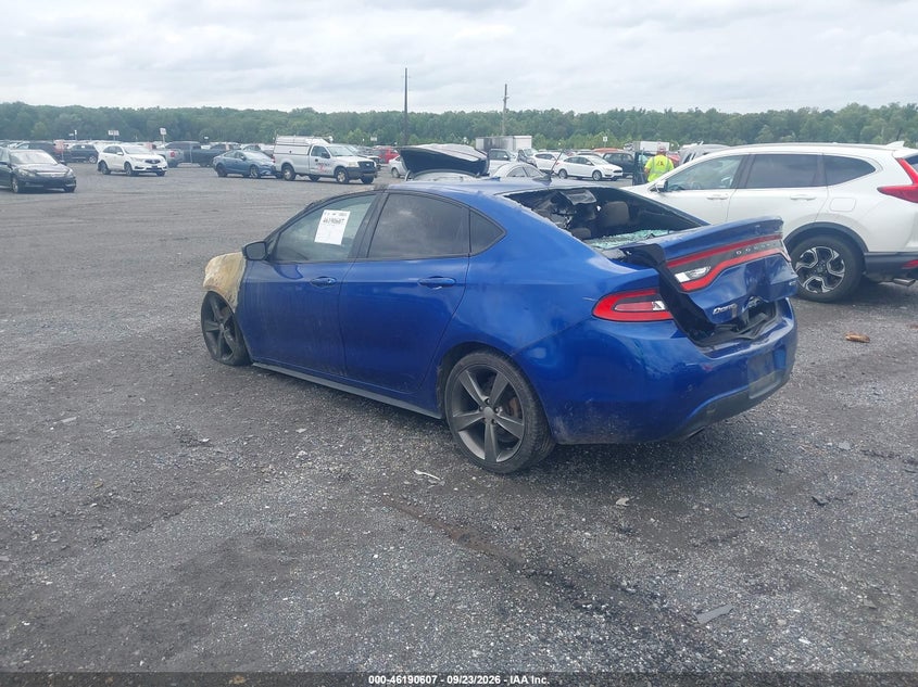 Vin: 1c3cdfeb6ed725301, lot: 46690491, dodge dart gt 20143