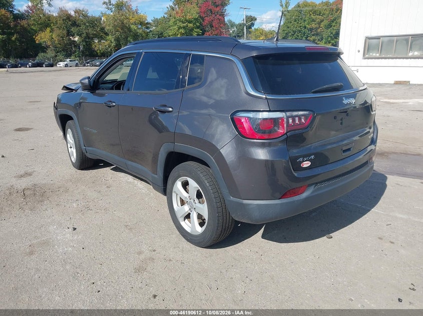 Vin: 3c4njdbb4kt806731, lot: 46690496, jeep compass latitude 4x4 20193
