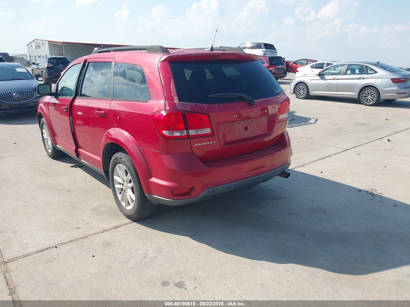 Vin: 3c4pdcbb3ft747994, lot: 46690502, dodge journey sxt 20153