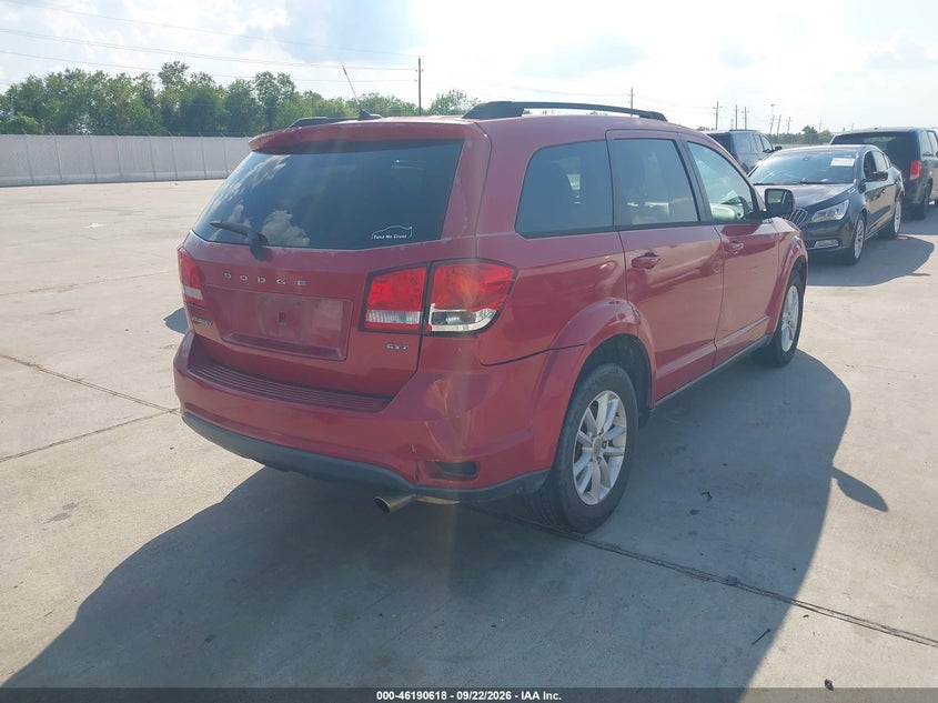 Vin: 3c4pdcbb3ft747994, lot: 46690502, dodge journey sxt 20154