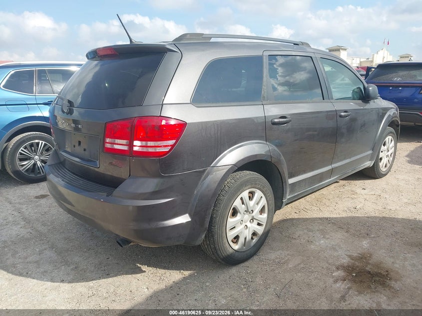 Vin: 3c4pdcab1gt121072, lot: 46690509, dodge journey se 20164