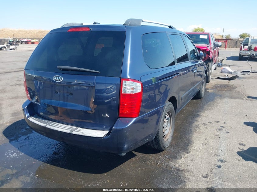 2009 KIA SEDONA auction photo 4