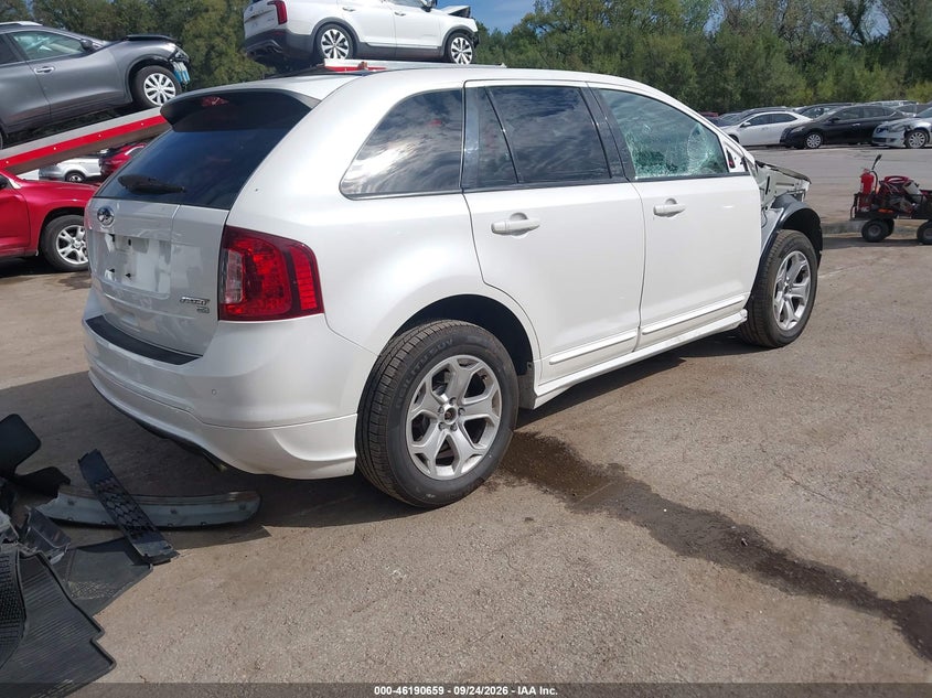 Vin: 2fmdk4ak9eba78149, lot: 46690543, ford edge sport 20144