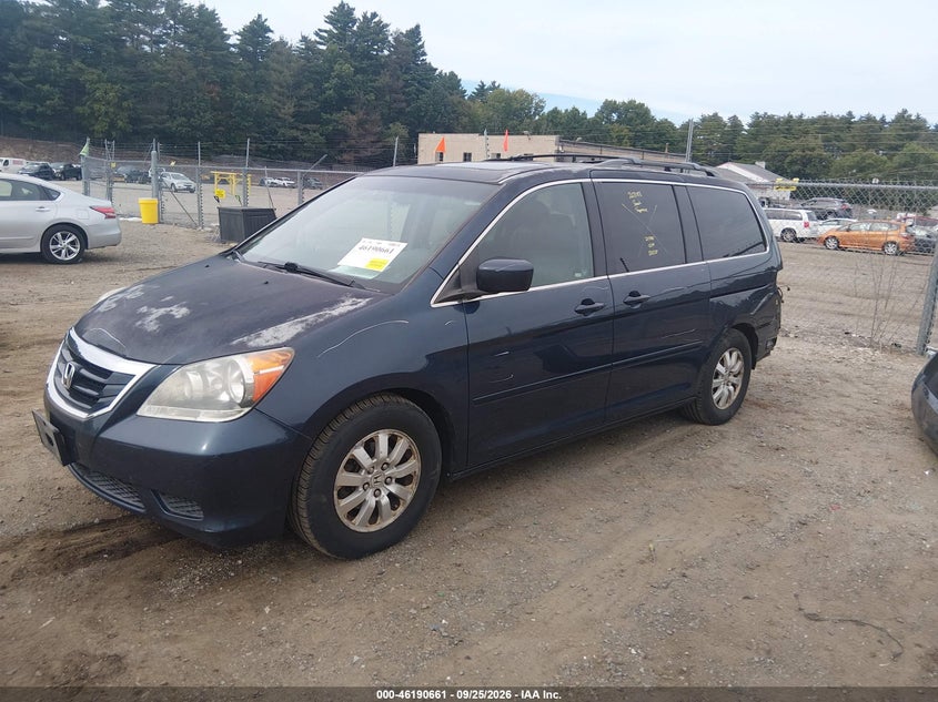 2009 Honda Odyssey, Удар ззаду, IAAI, VIN 5FNRL38699B401666 — фото 2