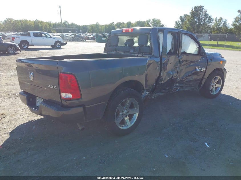 Vin: 1c6rr7fg9js188993, lot: 46690548, ram 1500 express  4x4 6'4 box 20184