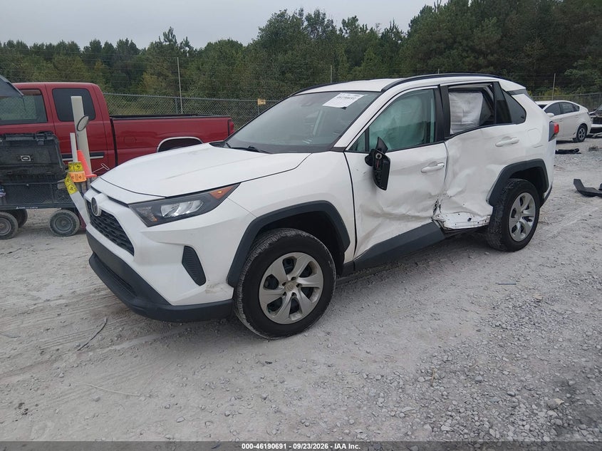 Vin: 2t3f1rfv5lw128037, lot: 46690575, toyota rav4 le 20202