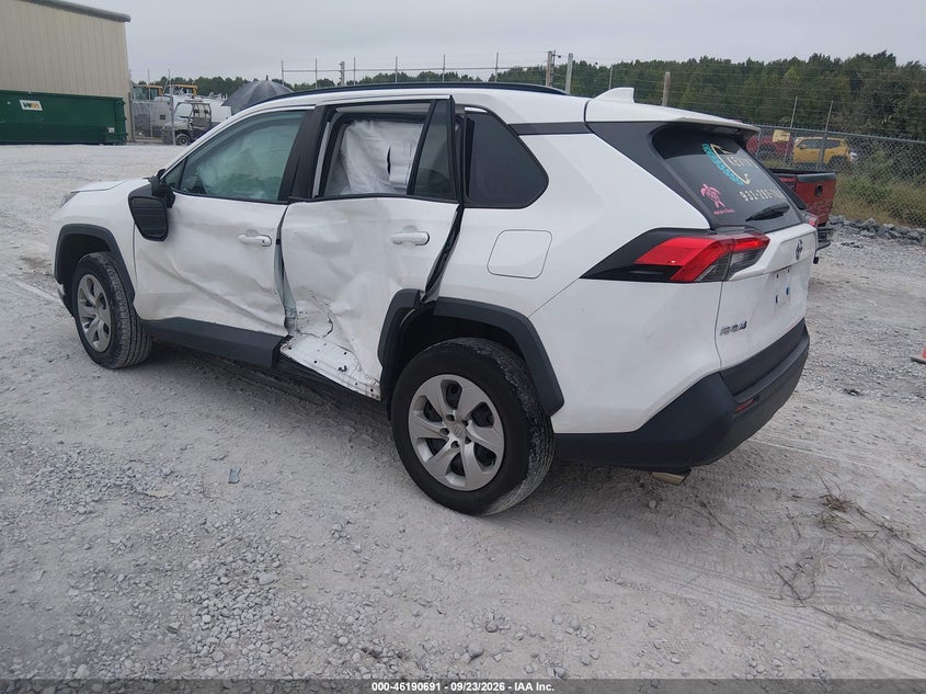 Vin: 2t3f1rfv5lw128037, lot: 46690575, toyota rav4 le 20203