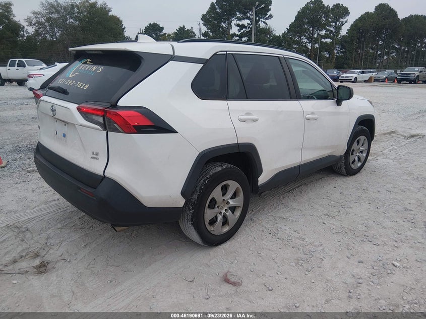 Vin: 2t3f1rfv5lw128037, lot: 46690575, toyota rav4 le 20204