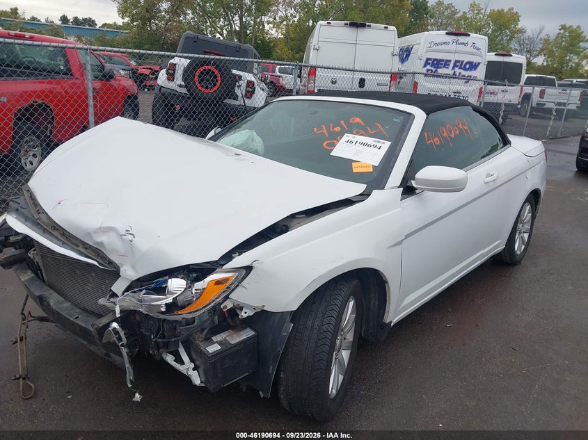 Vin: 1c3bcbeb5cn134293, lot: 46690578, chrysler 200 touring 20122