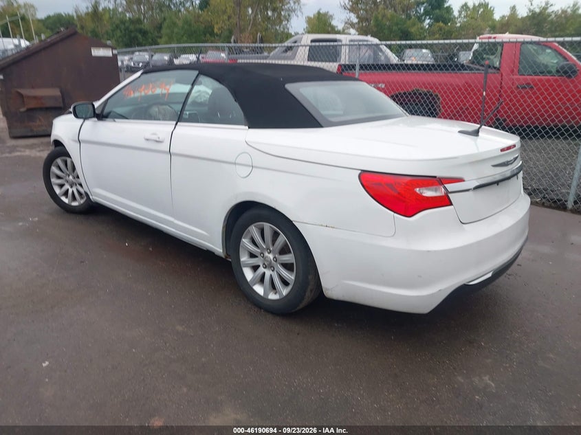 Vin: 1c3bcbeb5cn134293, lot: 46690578, chrysler 200 touring 20123