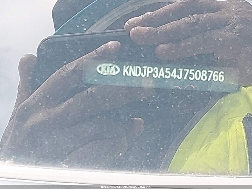KIA ALMA 2018 VIN KNDJP3A54J7508766