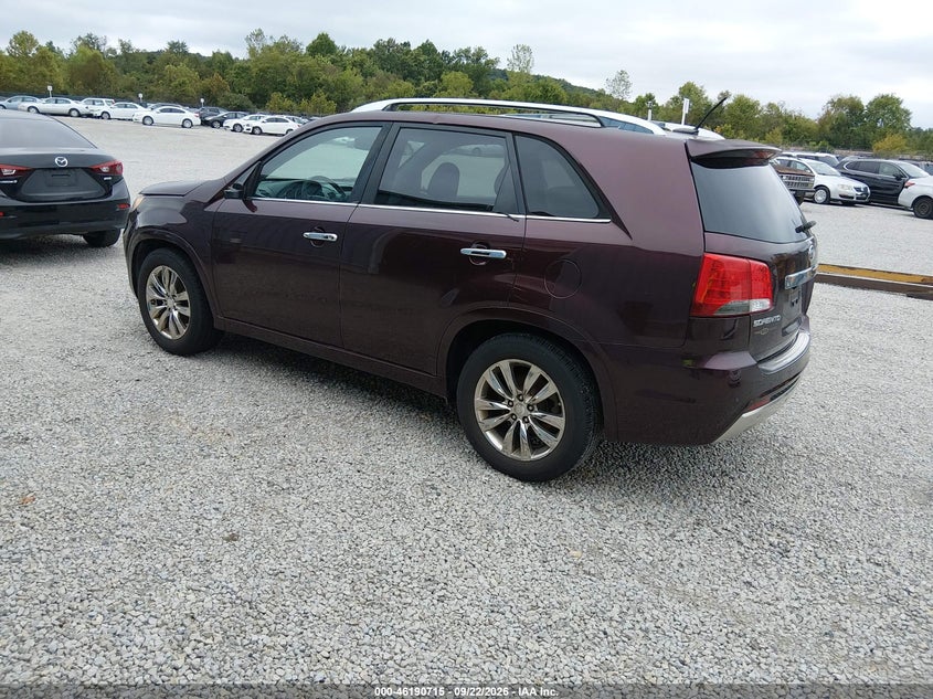 Vin: 5xykw4a24dg340797, lot: 46690599, kia sorento sx 20133