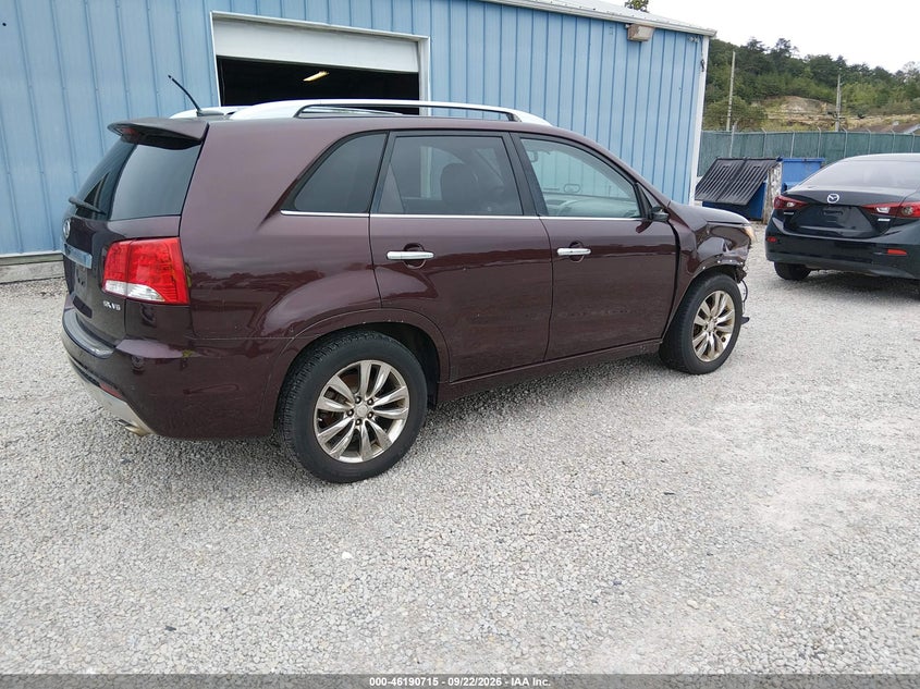 Vin: 5xykw4a24dg340797, lot: 46690599, kia sorento sx 20134