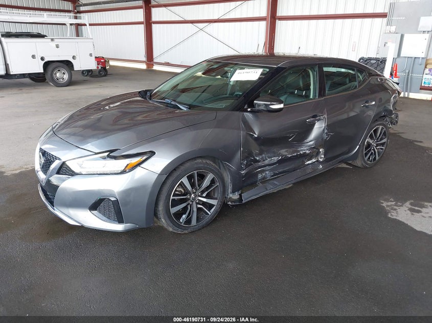 Vin: 1n4aa6cv5mc509362, lot: 46690615, nissan maxima sv 20212