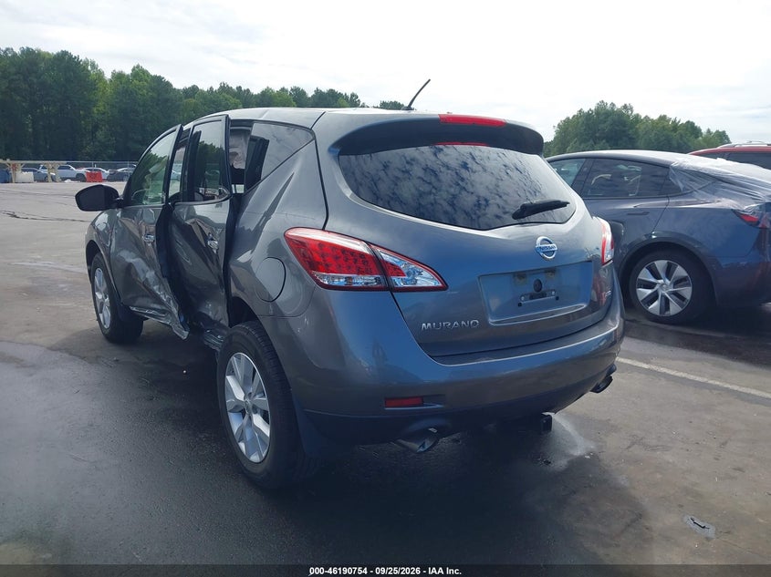 Vin: jn8az1mw1ew526564, lot: 46690638, nissan murano s 20143