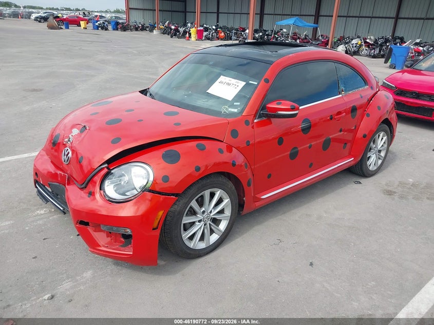 Vin: 3vwjd7at8km718208, lot: 46690656, volkswagen beetle 2.0t se 20192