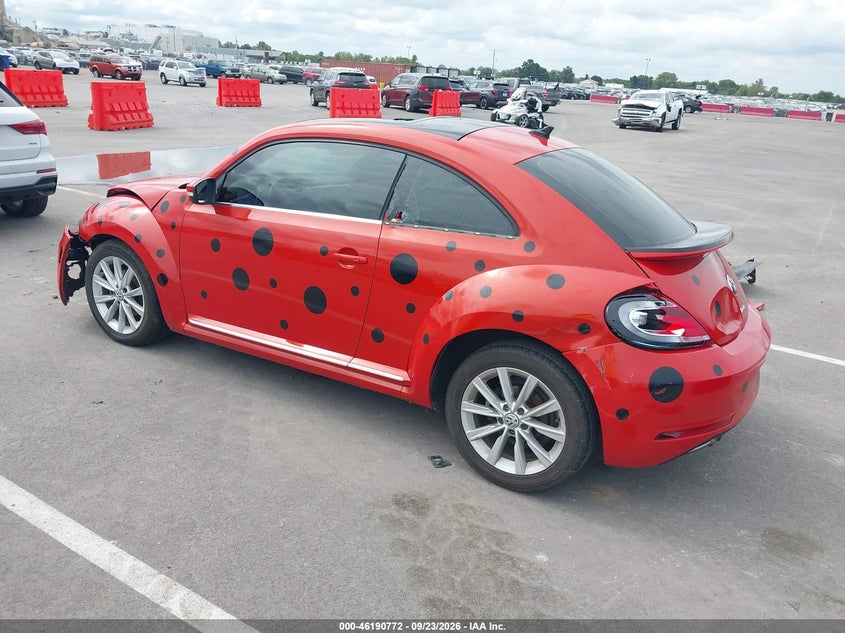 Vin: 3vwjd7at8km718208, lot: 46690656, volkswagen beetle 2.0t se 20193