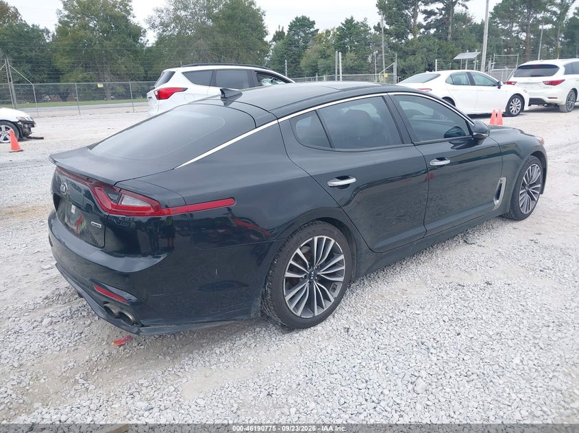 Vin: knae25la8j6028321, lot: 46690659, kia stinger premium 20184