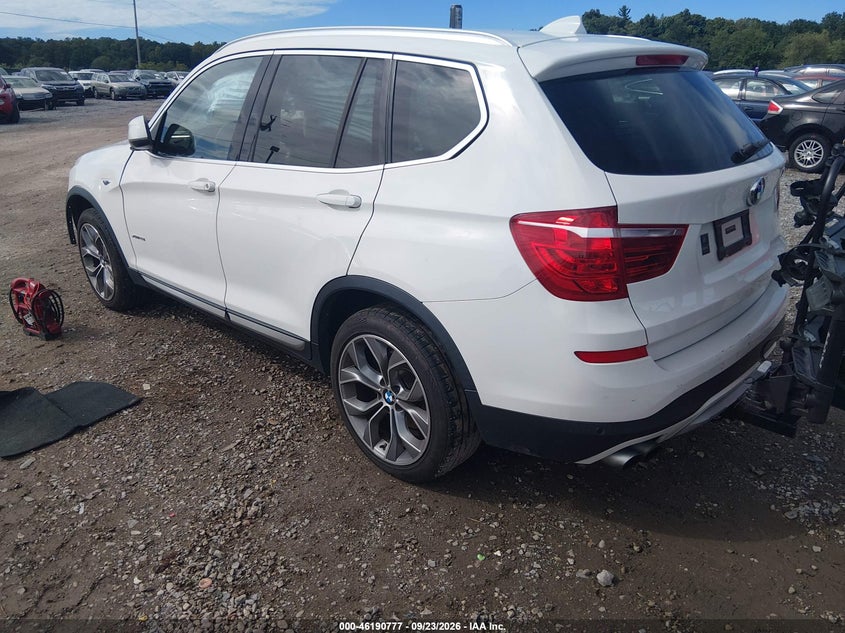 Vin: 5uxwx9c58f0d47927, lot: 46690660, bmw x3 xdrive28i 20153