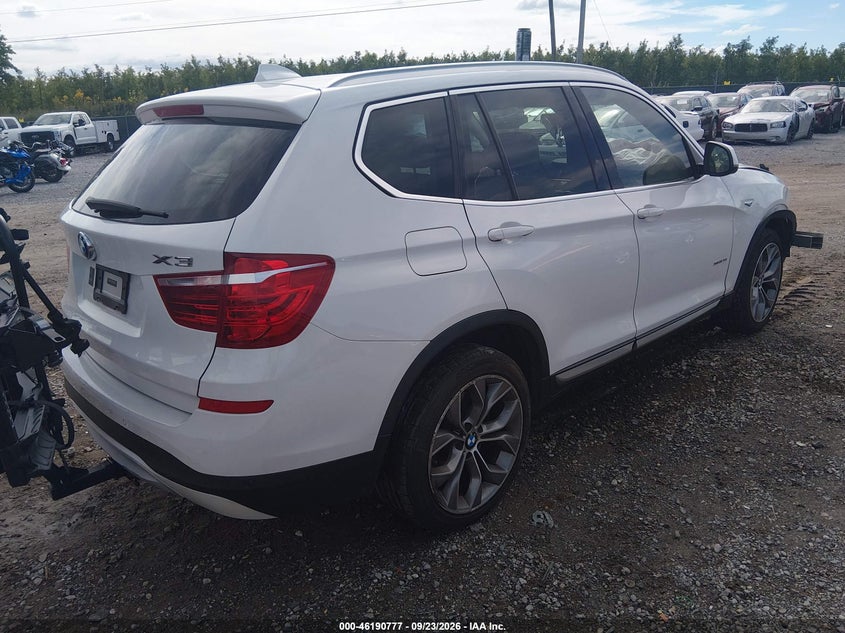 Vin: 5uxwx9c58f0d47927, lot: 46690660, bmw x3 xdrive28i 20154