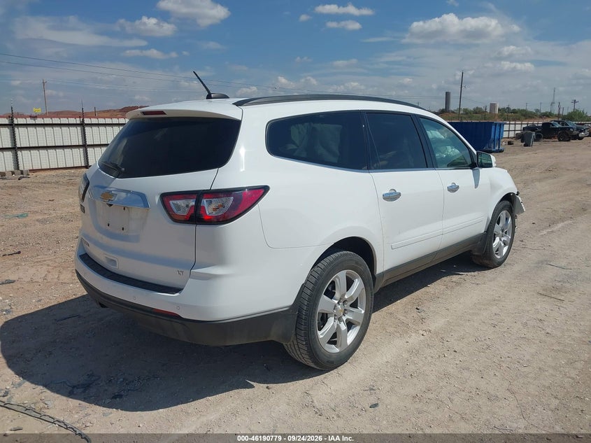 Vin: 1gnkrgkd6hj164552, lot: 46690663, chevrolet traverse 1lt 20174