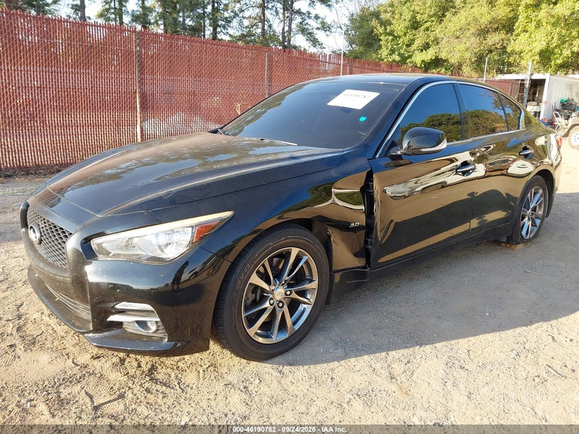 Vin: jn1ev7ap5hm740341, lot: 46690665, infiniti q50 3.0t signature edition 20172