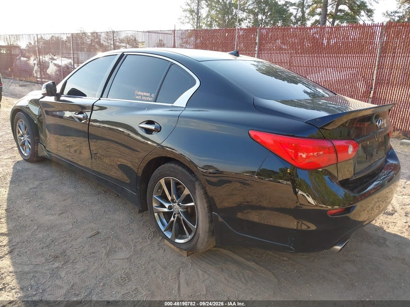Vin: jn1ev7ap5hm740341, lot: 46690665, infiniti q50 3.0t signature edition 20173