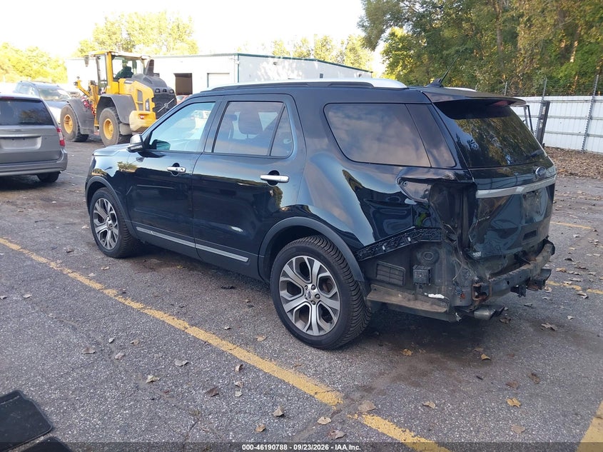 Vin: 1fm5k8ht9jgb77289, lot: 46690672, ford explorer platinum 20183