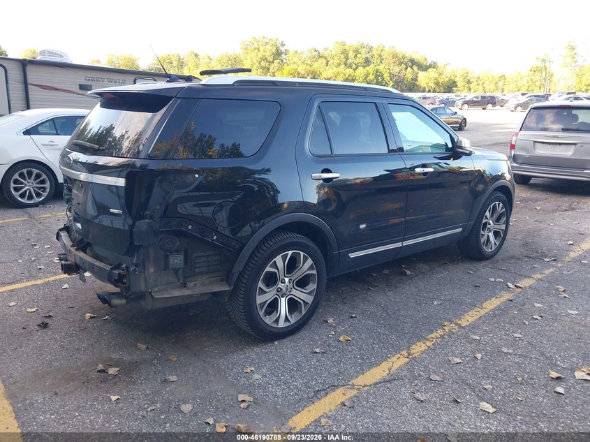Vin: 1fm5k8ht9jgb77289, lot: 46690672, ford explorer platinum 20184