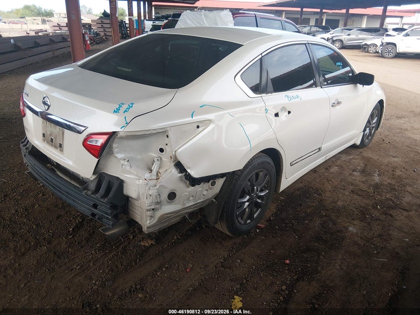 Vin: 1n4al3ap6gc135037, lot: 46690696, nissan altima 2.5 s 20164