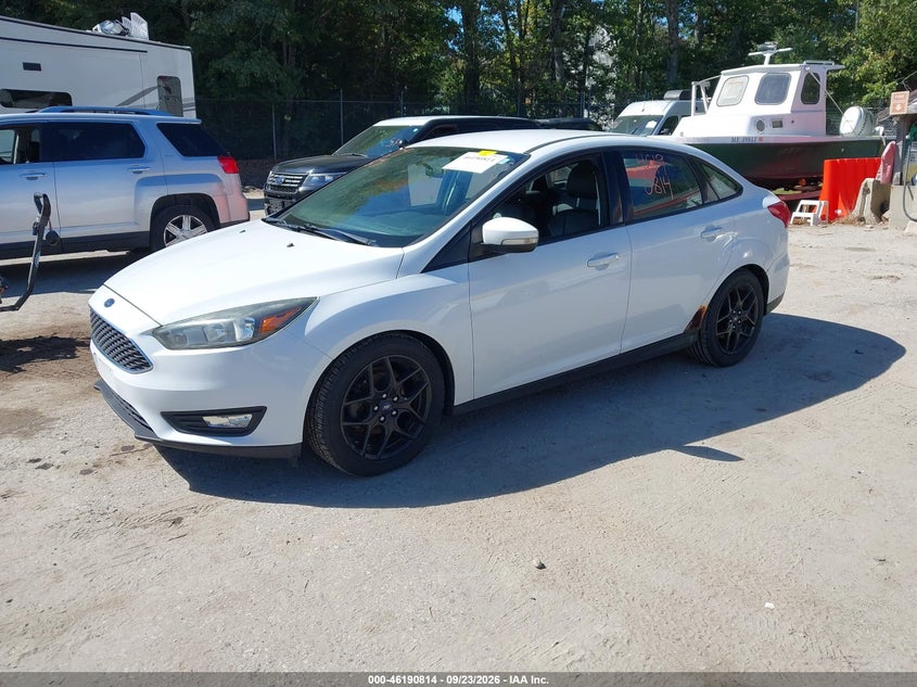 Vin: 1fadp3f29gl330189, lot: 46690699, ford focus se 20162