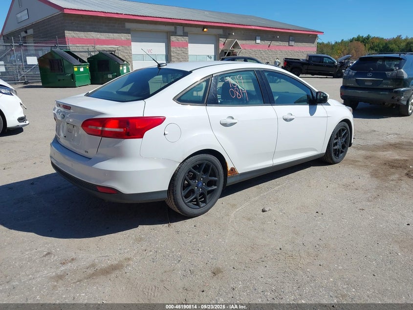 Vin: 1fadp3f29gl330189, lot: 46690699, ford focus se 20164