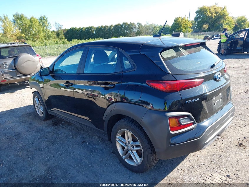 Vin: km8k1caa7mu646175, lot: 46690701, hyundai kona se 20213