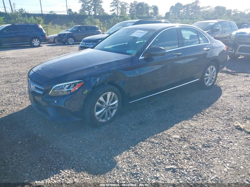 Vin: 55swf8eb5ku322234, lot: 46690704, mercedes-benz c 300 4matic 20192
