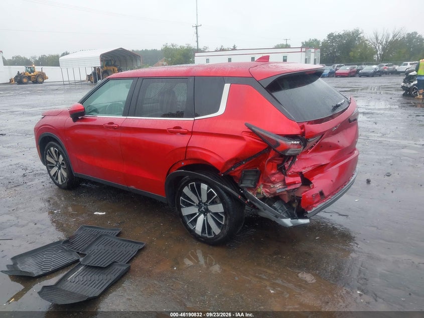 Vin: ja4j3va88sz013195, lot: 46690716, mitsubishi outlander se 2.5 2wd 20253