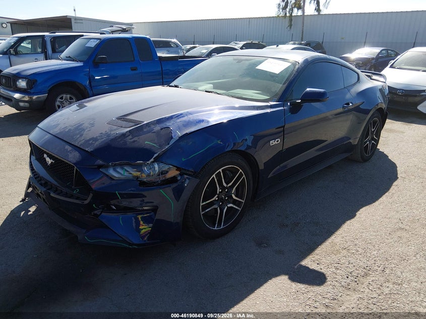 2019 Ford Mustang, Оба бока, IAAI, VIN 1FA6P8CF4K5193107 — фото 2