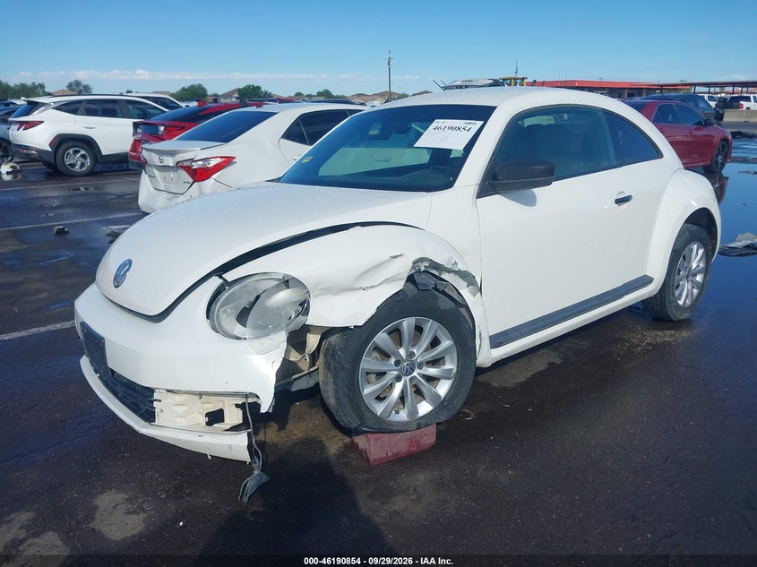 Vin: 3vwfp7at8dm654851, lot: 46690738, volkswagen beetle 2.5l entry 20132
