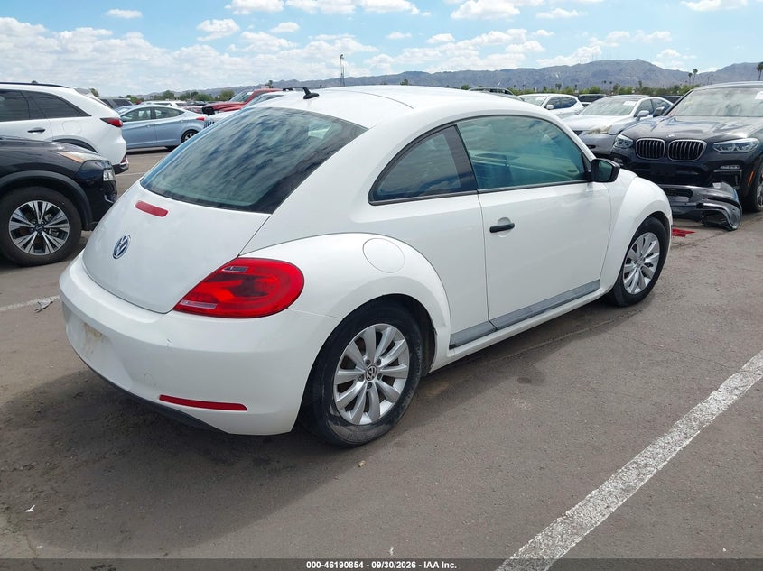 Vin: 3vwfp7at8dm654851, lot: 46690738, volkswagen beetle 2.5l entry 20134