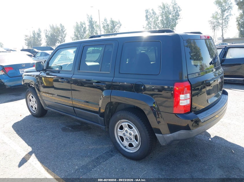 Vin: 1c4njpba8fd247155, lot: 46690739, jeep patriot sport 20153