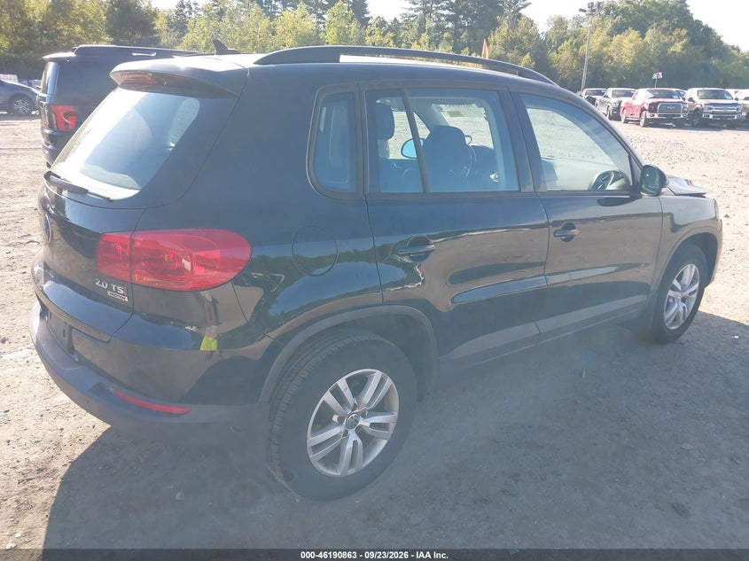Vin: wvgbv7axxfw575125, lot: 46690747, volkswagen tiguan s 20154