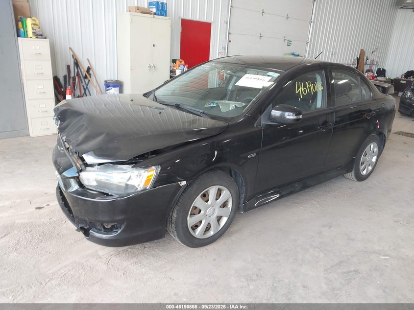 Vin: ja32u2fu8fu006115, lot: 46690750, mitsubishi lancer es 20152