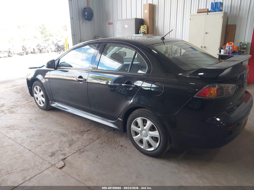 Vin: ja32u2fu8fu006115, lot: 46690750, mitsubishi lancer es 20153