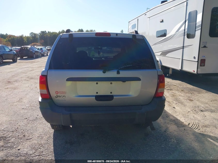 JEEP GRAND CHEROKEE 2004 VIN 1J4GW48S84C262390