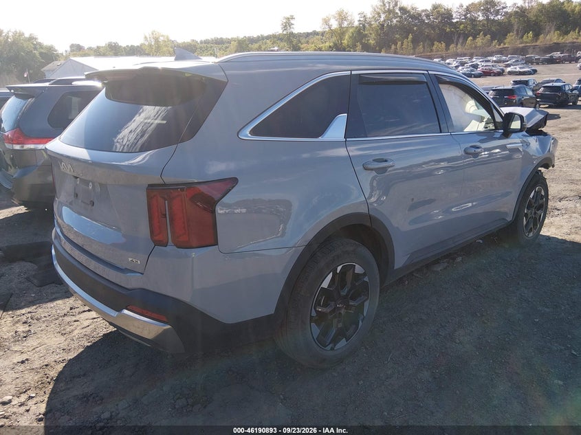 Vin: 5xyrldjcxsg323063, lot: 46690777, kia sorento s 20254
