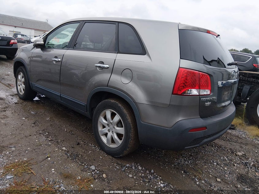 Vin: 5xykt3a10bg009772, lot: 46690792, kia sorento lx 20113