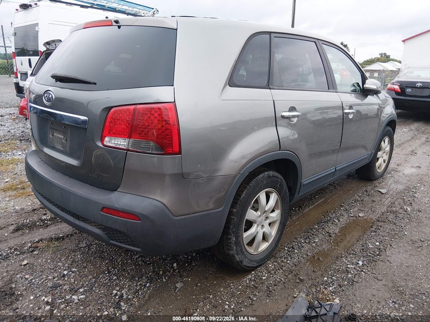 Vin: 5xykt3a10bg009772, lot: 46690792, kia sorento lx 20114