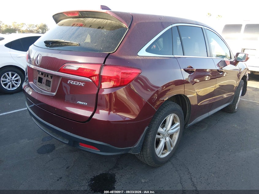 Vin: 5j8tb4h33el005150, lot: 46690801, acura rdx 20144