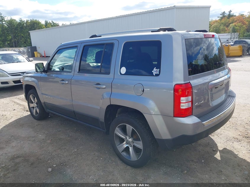 Vin: 1c4njrfb6gd586089, lot: 46690810, jeep patriot high altitude edition 20163