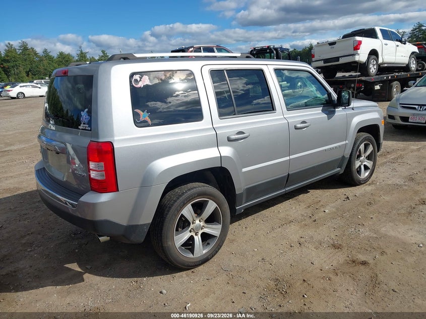 Vin: 1c4njrfb6gd586089, lot: 46690810, jeep patriot high altitude edition 20164